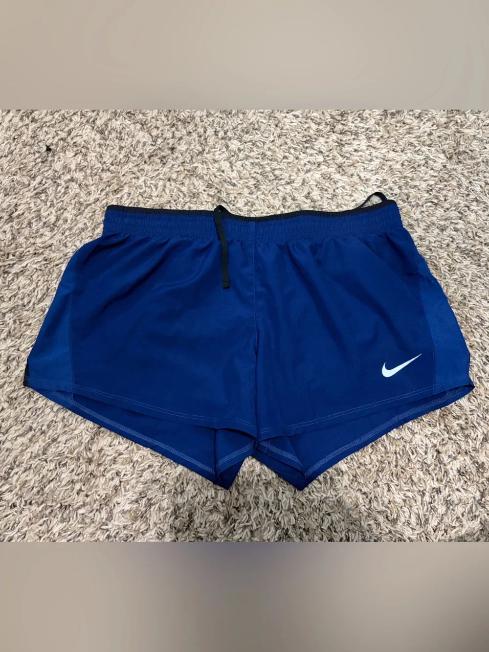 Nike Women's Blue Dri-FIT Running Shorts